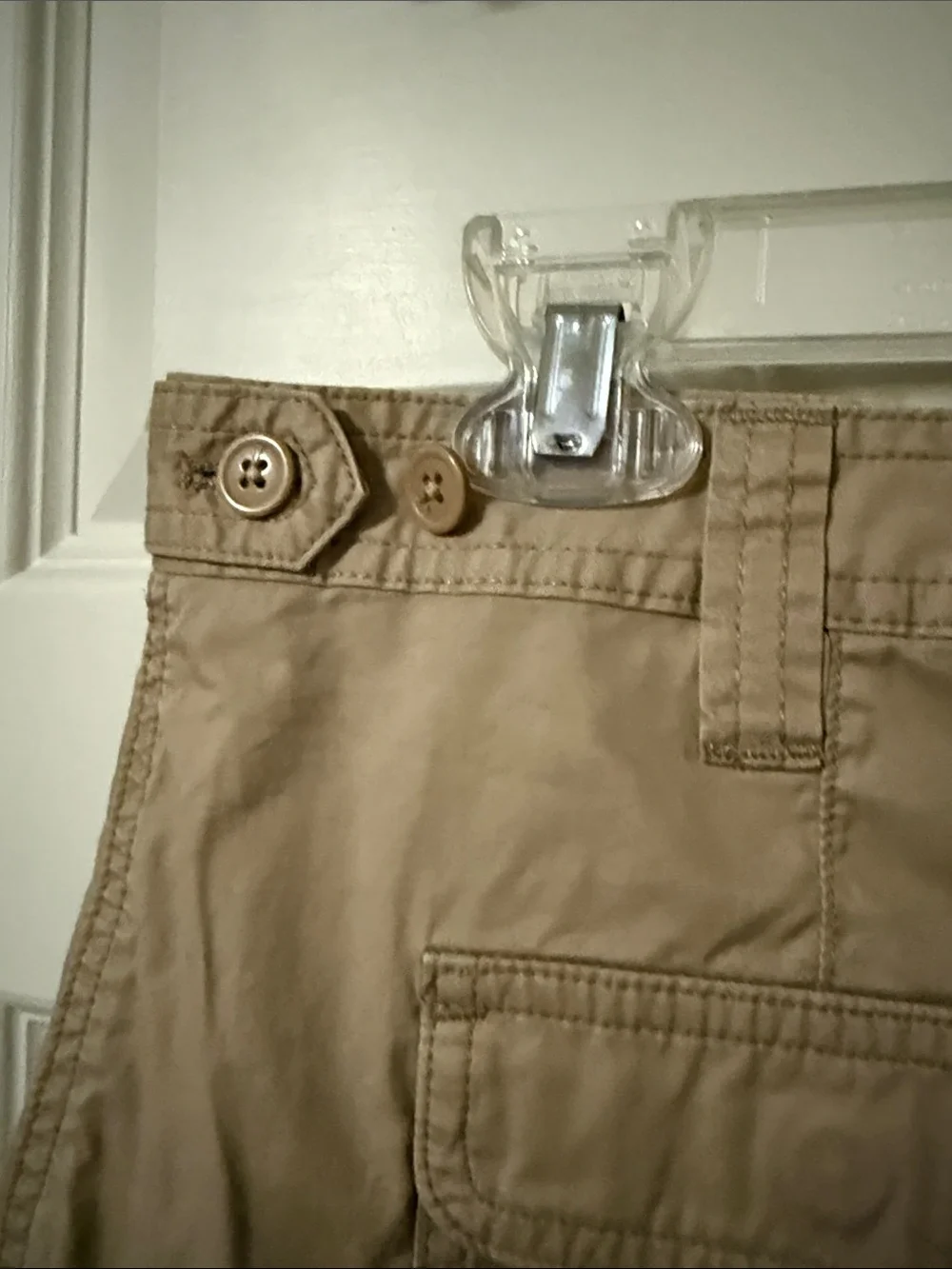 J. CREW Khaki Cargo Pocket Skirt